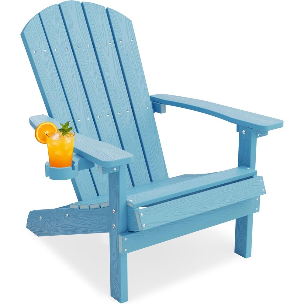 Adirondack Chair Wood - Adirondack Sandalye, Bardak Tutuculu, Her Hava