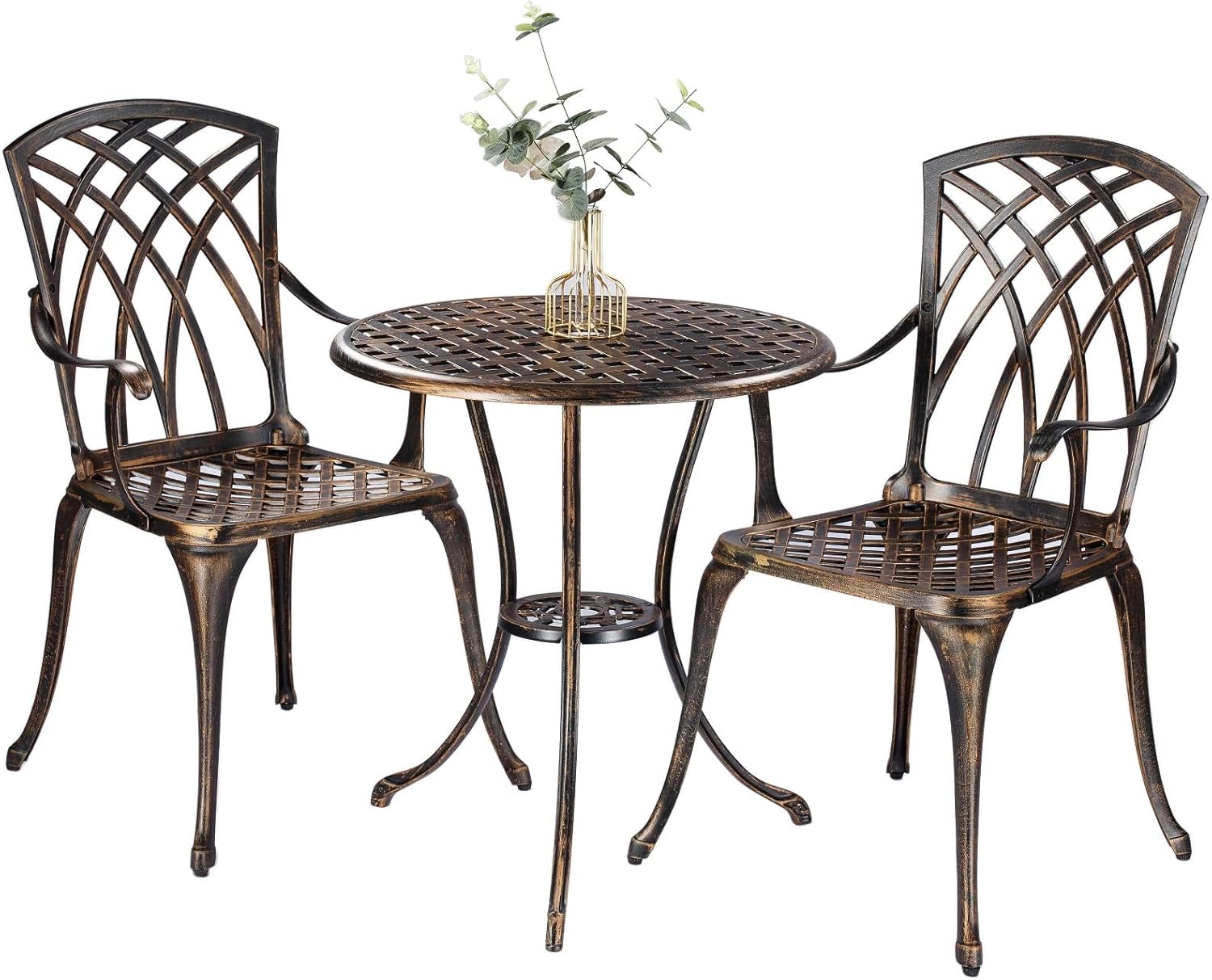Outdoor Furniture Table - Bronz paslanmaz döküm alüminyumdan yapılmış, 3
