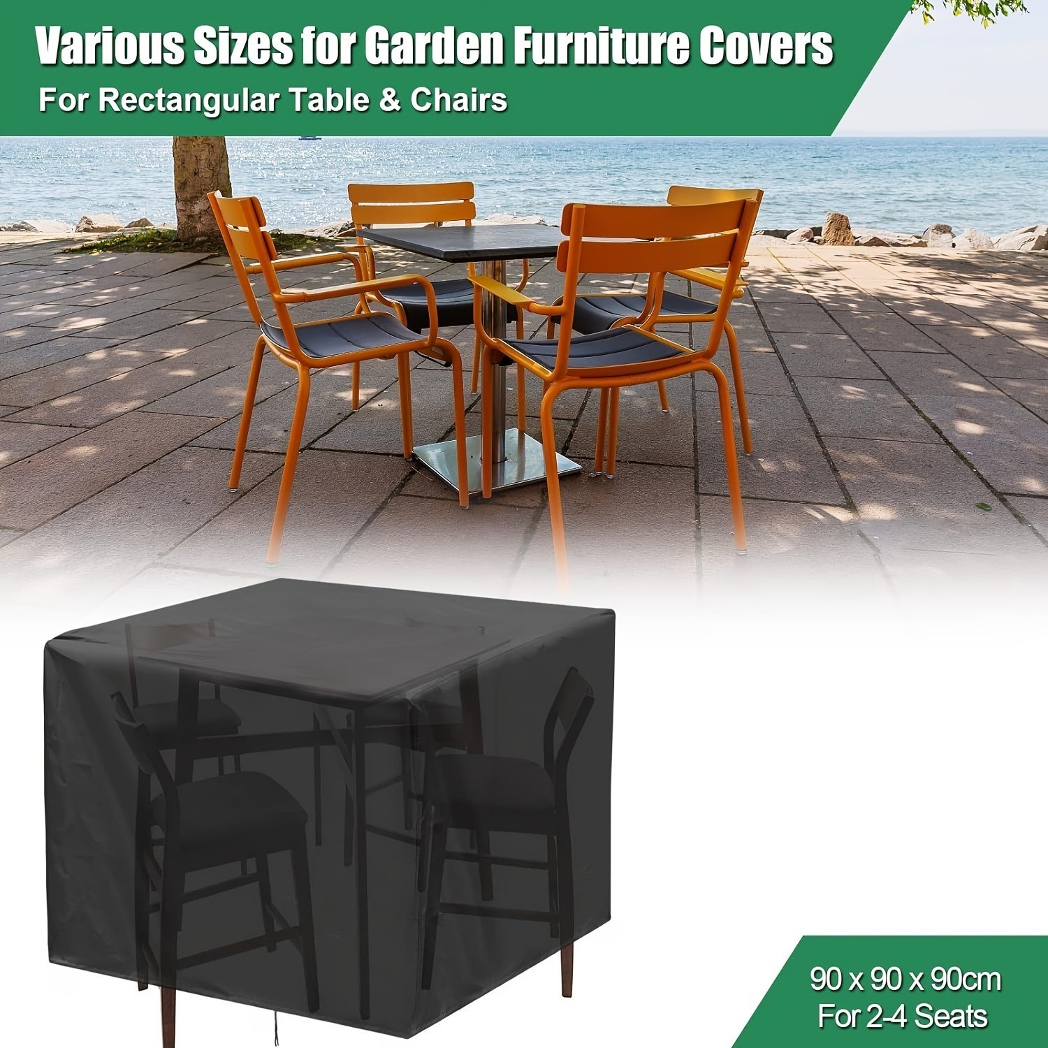 Outdoor Furniture Table - Ağır Hizmet Tipi 210D Dış Mekan