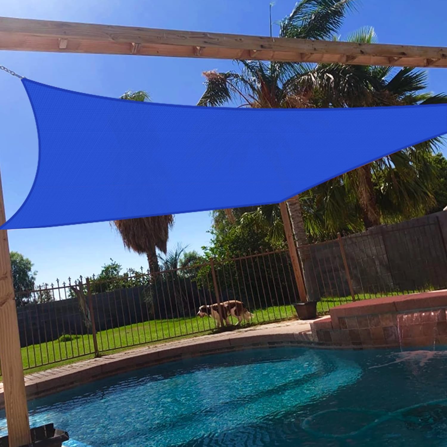 Outdoor Furniture Hdpe - 10' X 10' Güneşlik Yelken Dikdörtgen