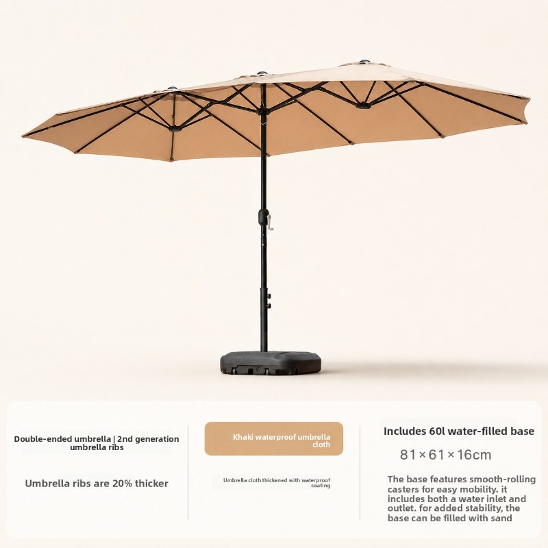 Outdoor Furniture Umbrella - Dış Mekan Gölgelik Şemsiyesi Büyük Orta