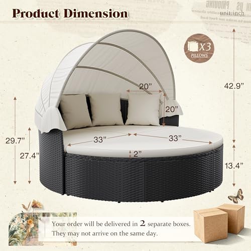 Açık Hava Yuvarlak Şezlong, Ge - Outdoor Daybed Sofa incelemesi ve fiyatı