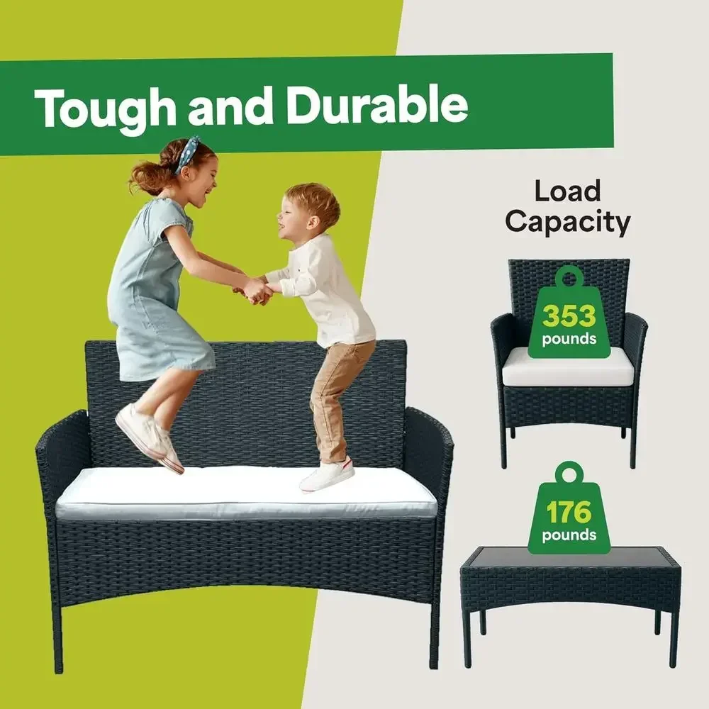 4 Parçalı Dış Mekan Veranda Mo - Outdoor Furniture Loveseat incelemesi ve fiyatı