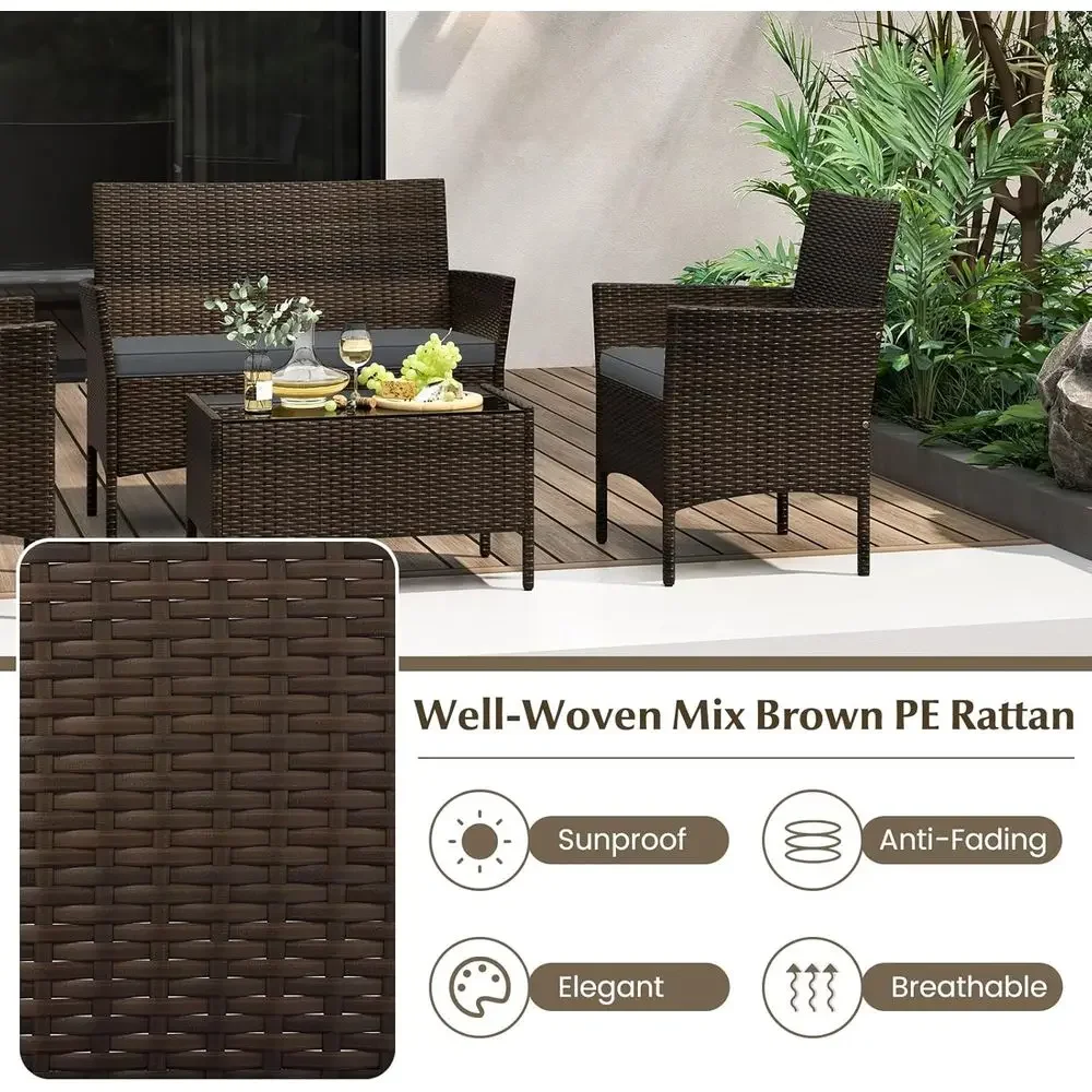 8 Parçalı Dış Mekan Rattan Ver - Outdoor Furniture Loveseat incelemesi ve fiyatı