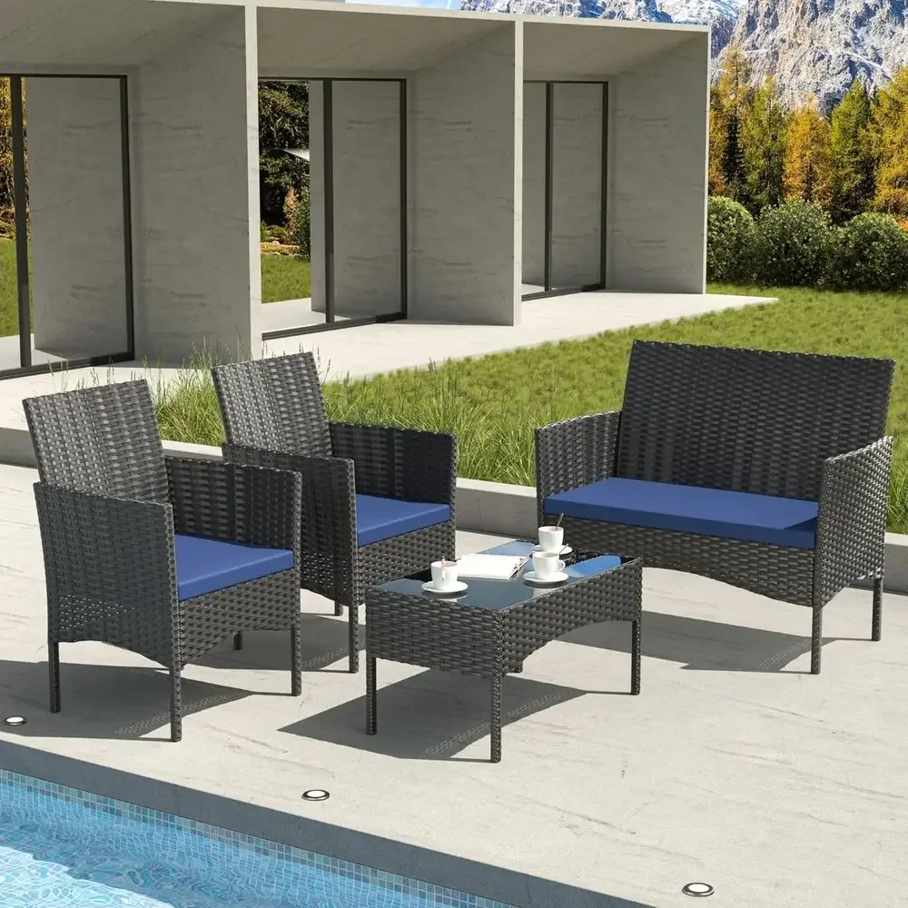 4 Parçalı Dış Mekan Veranda Mo - Outdoor Furniture Loveseat incelemesi ve fiyatı