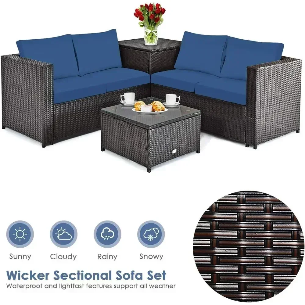 Hava koşullarına dayanıklı 4 P - Outdoor Furniture Loveseat incelemesi ve fiyatı