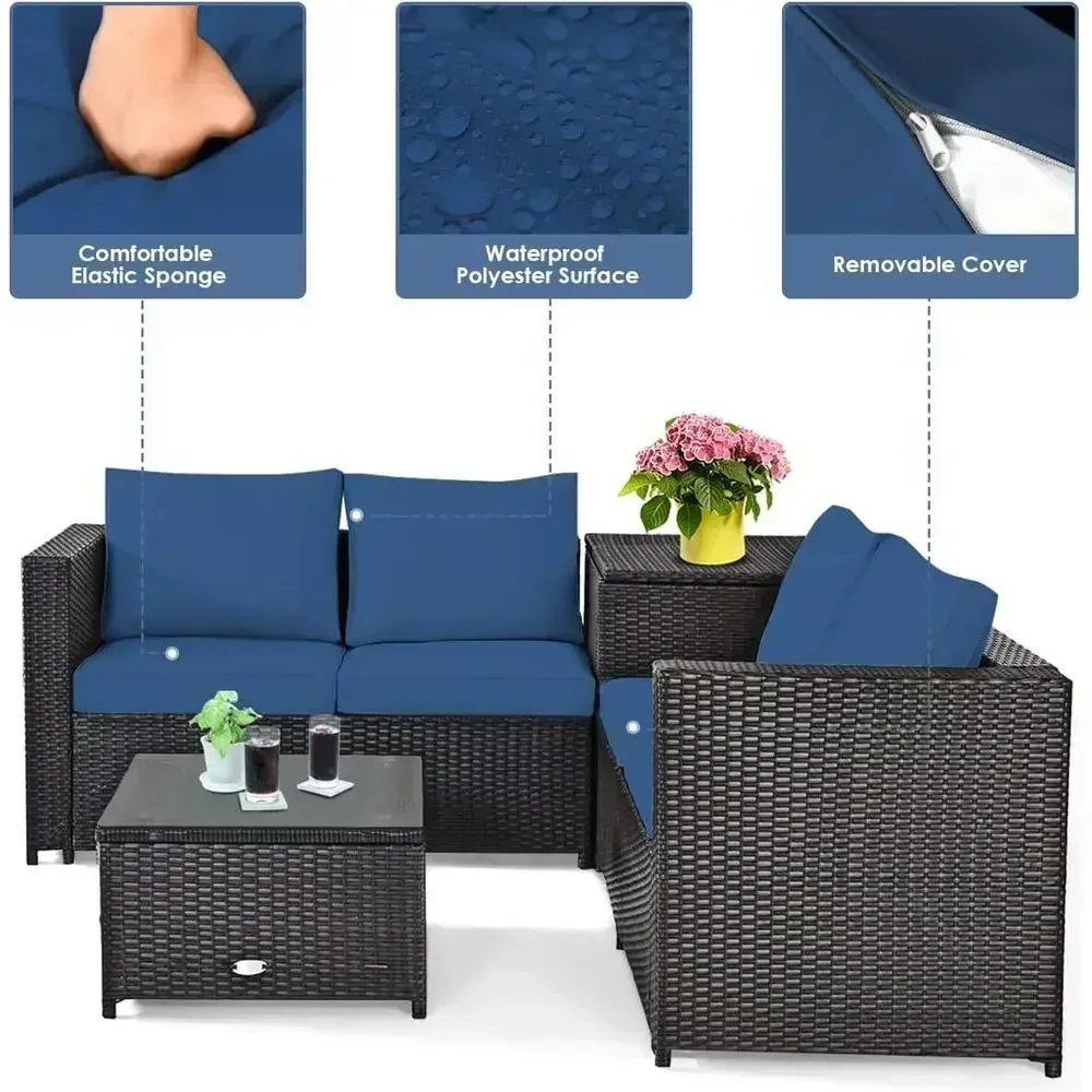 Hava koşullarına dayanıklı 4 P - Outdoor Furniture Loveseat incelemesi ve fiyatı