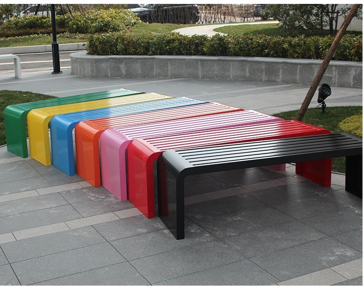 1m-1.8m soğuk haddelenmiş çeli - Outdoor Furniture Bench incelemesi ve fiyatı
