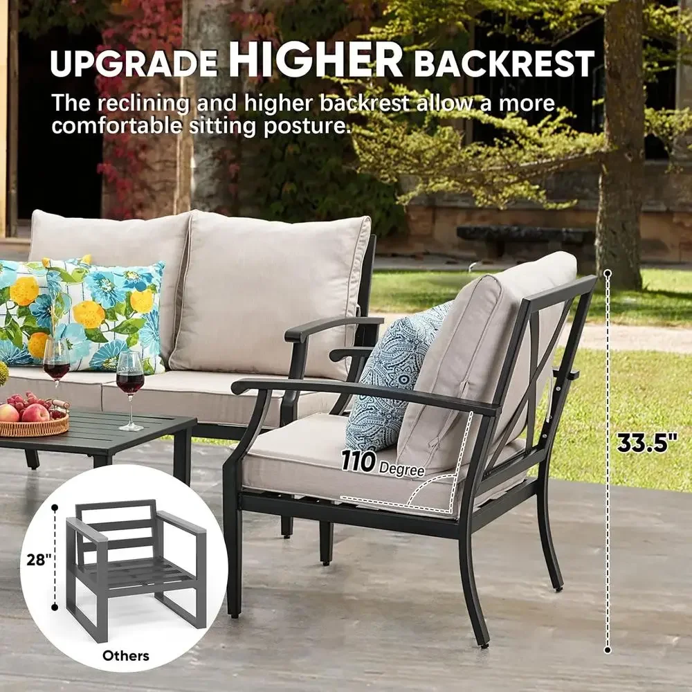 4 Parçalı Dış Mekan Veranda Mo - Outdoor Furniture Loveseat incelemesi ve fiyatı