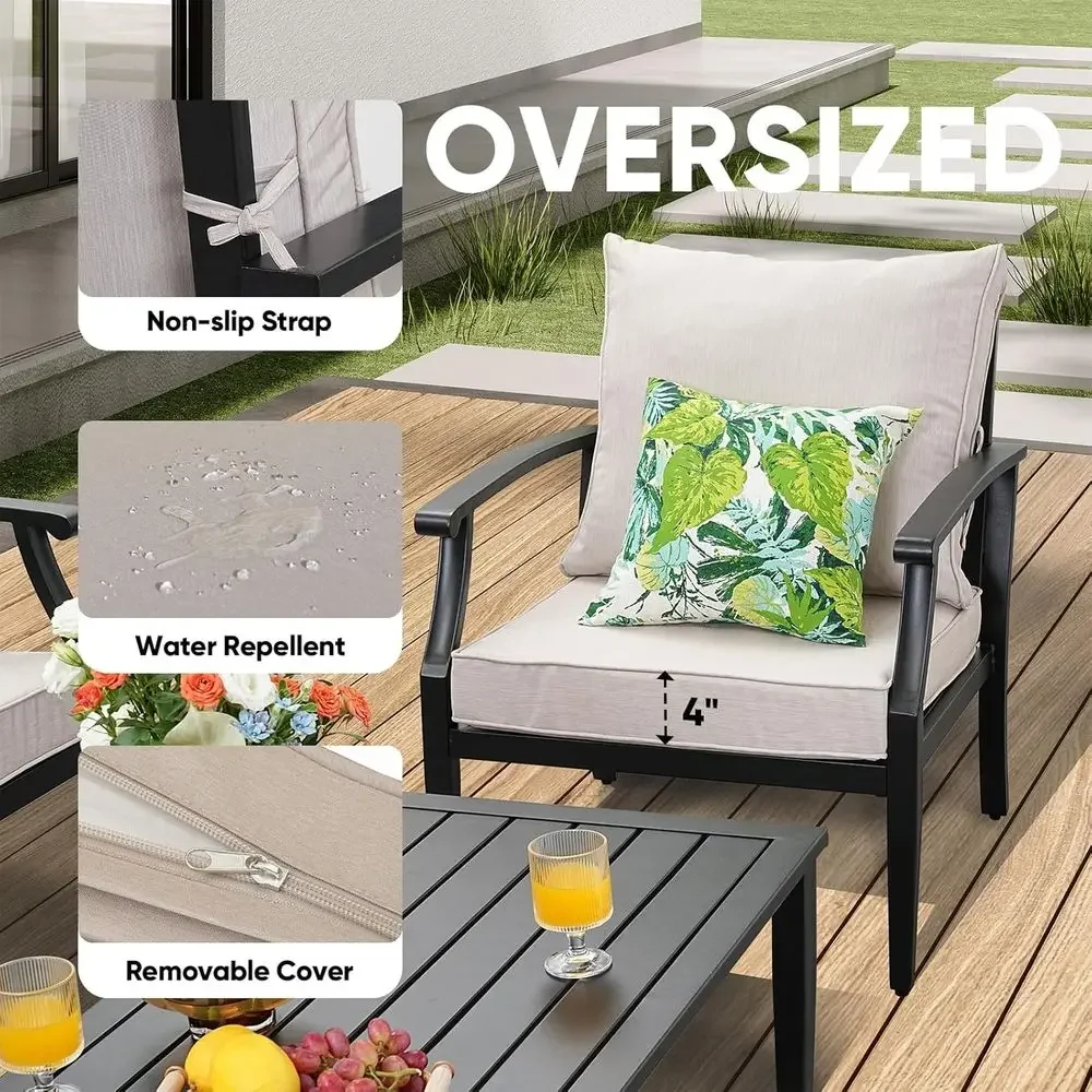 4 Parçalı Dış Mekan Veranda Mo - Outdoor Furniture Loveseat incelemesi ve fiyatı