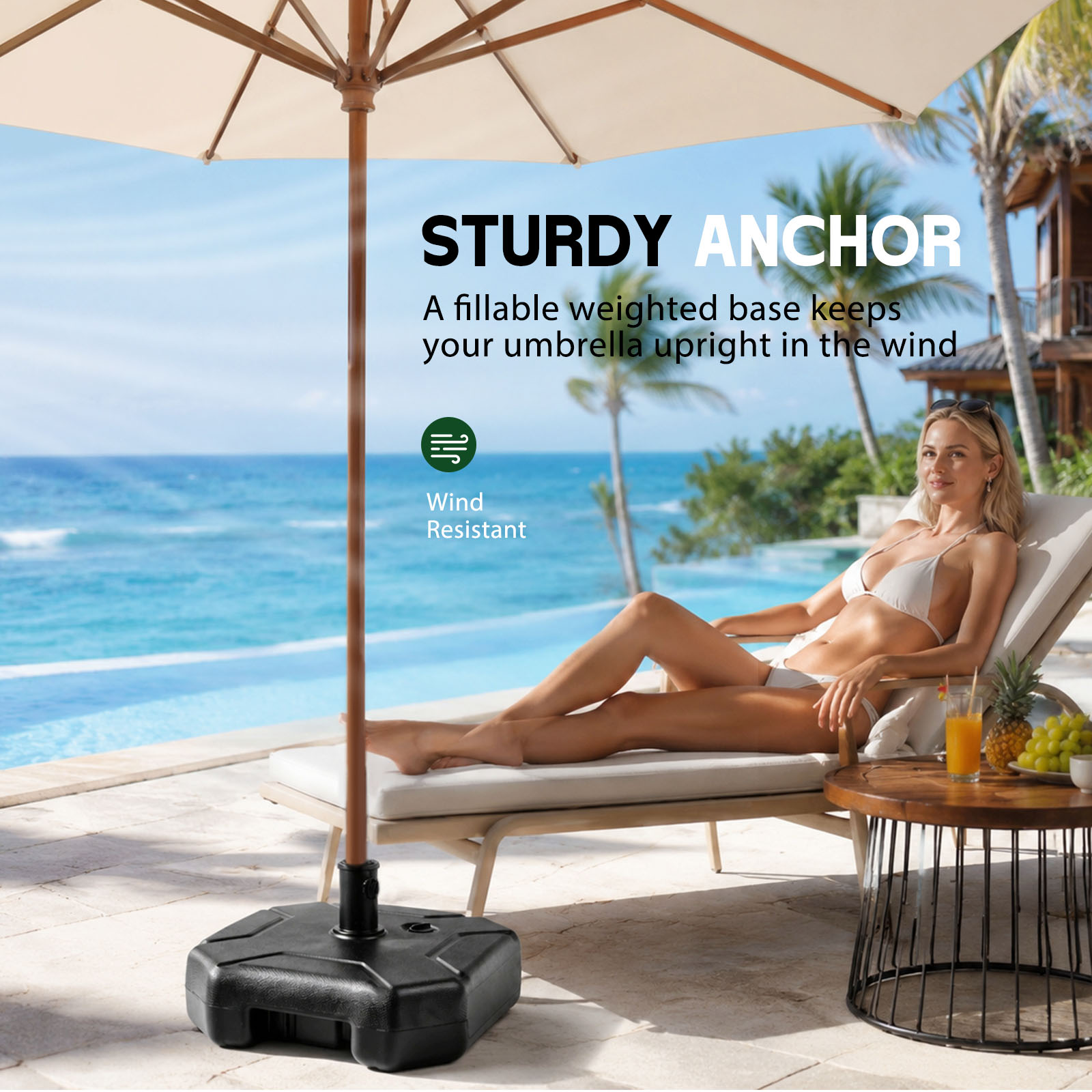 Doldurulabilir Bahçe Şemsiyesi - Outdoor Furniture Umbrella incelemesi ve fiyatı