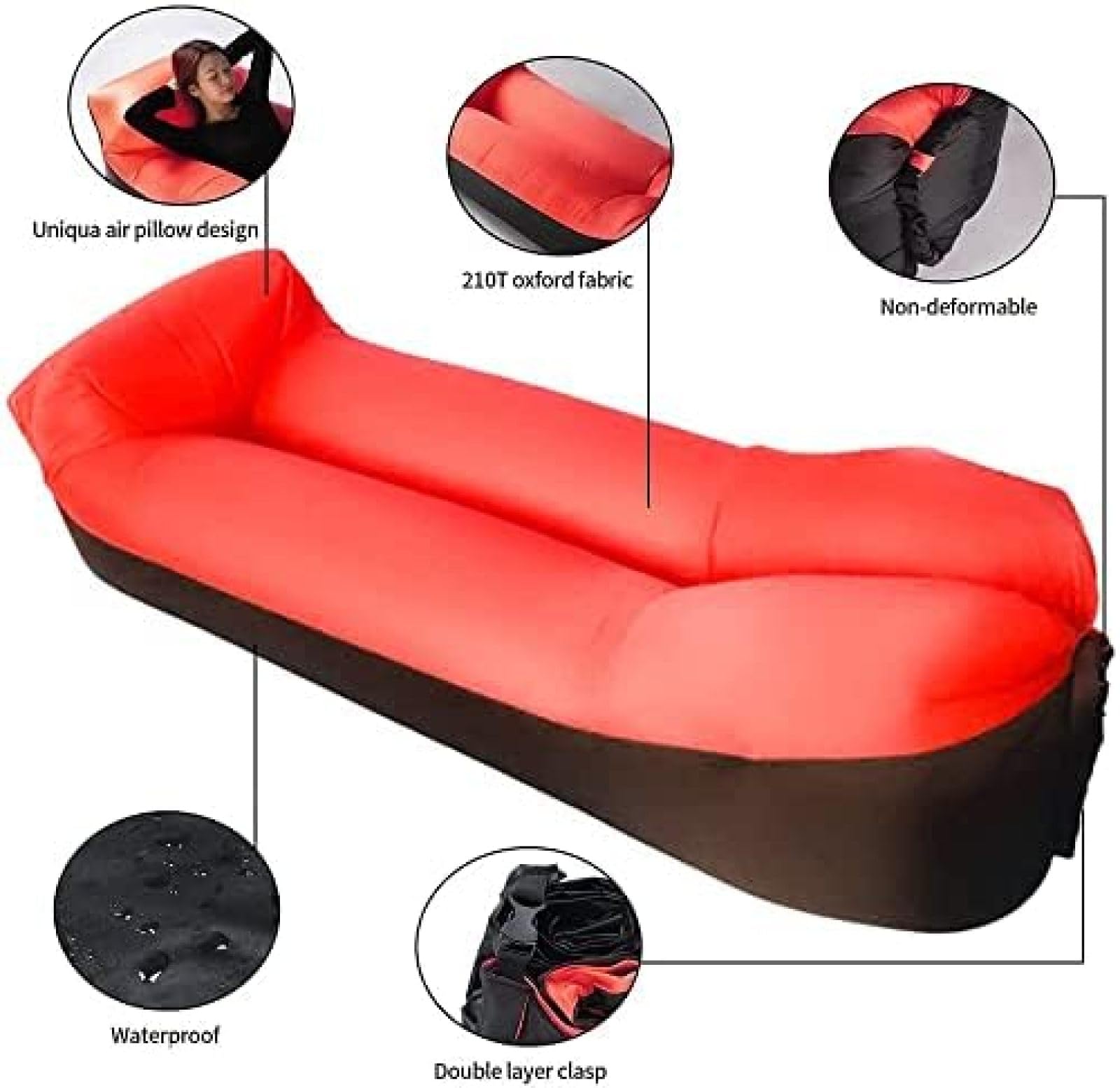 Yetişkinler için şişme hava ko - Outdoor Furniture From China incelemesi ve fiyatı