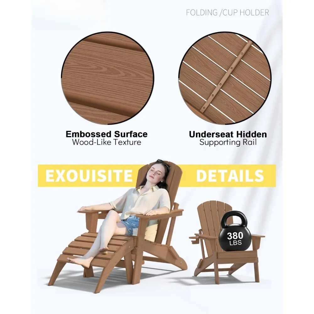 3 Parçalı Katlanır Adirondack  - Adirondack Chair Wood incelemesi ve fiyatı
