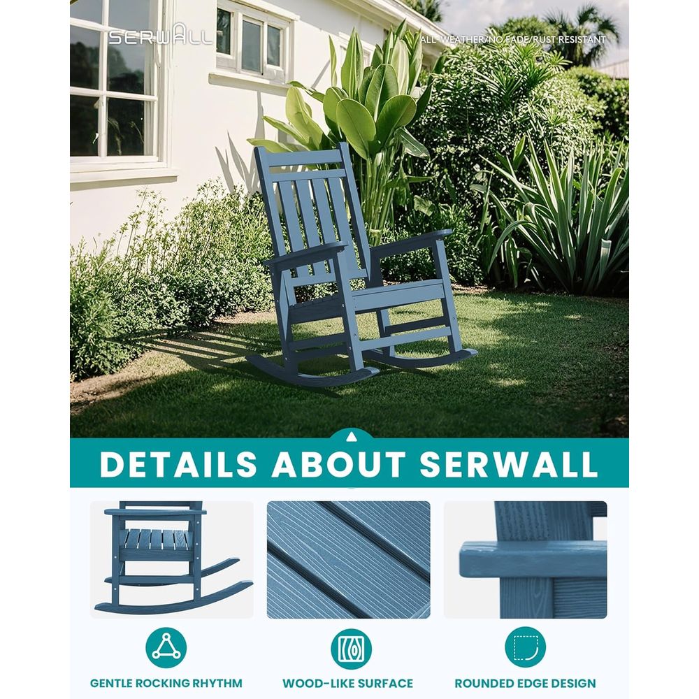 Yetişkinler için 2'li Büyük Bo - Outdoor Furniture Hdpe incelemesi ve fiyatı