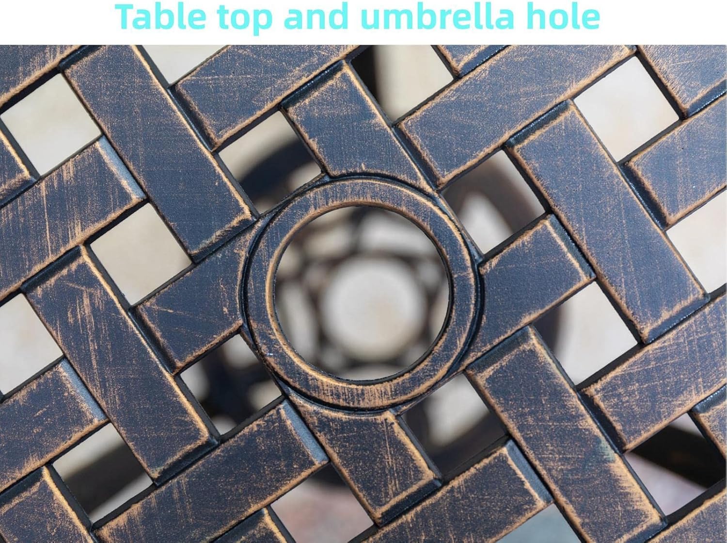 Bronz paslanmaz döküm alüminyu - Outdoor Furniture Table incelemesi ve fiyatı