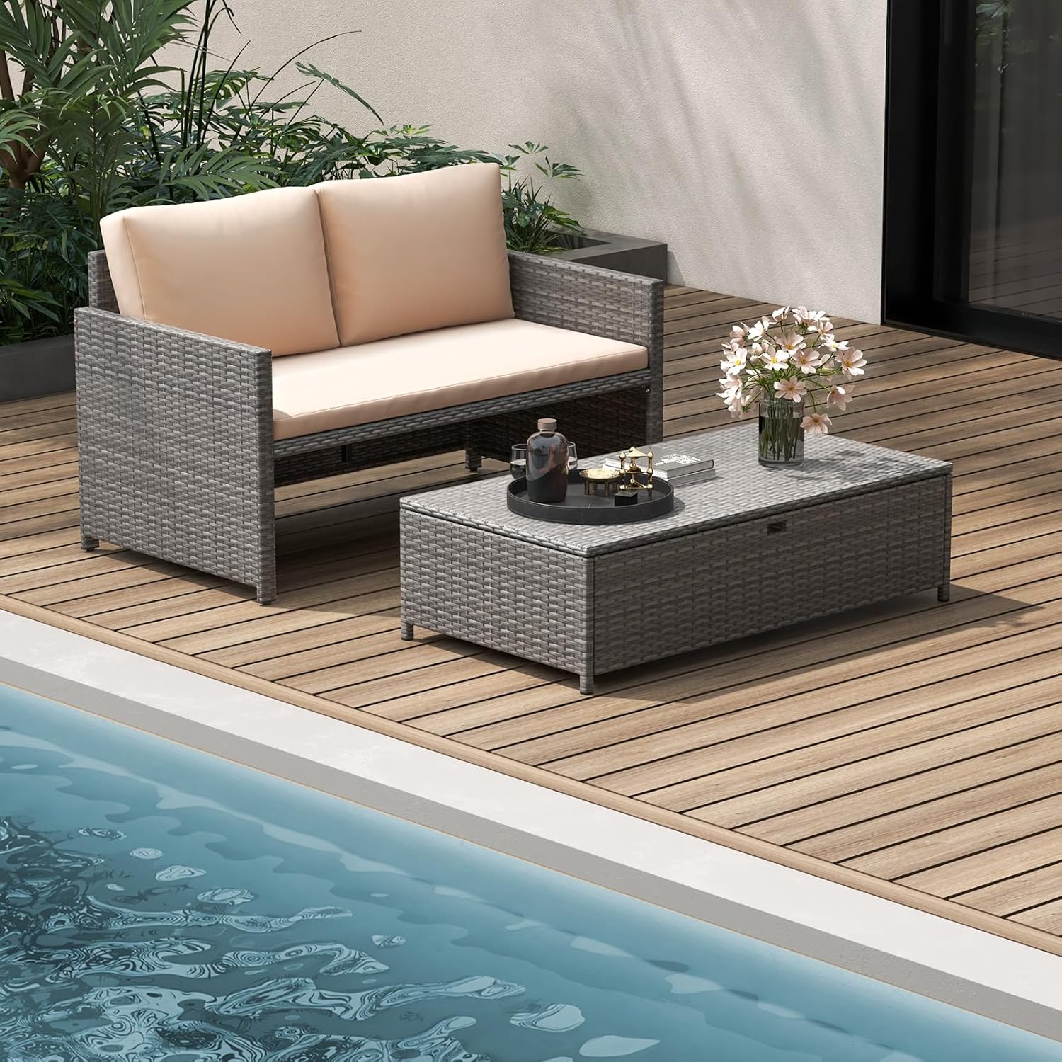 Hasır Veranda Gündüz Yatağı İk - Outdoor Daybed Sofa incelemesi ve fiyatı