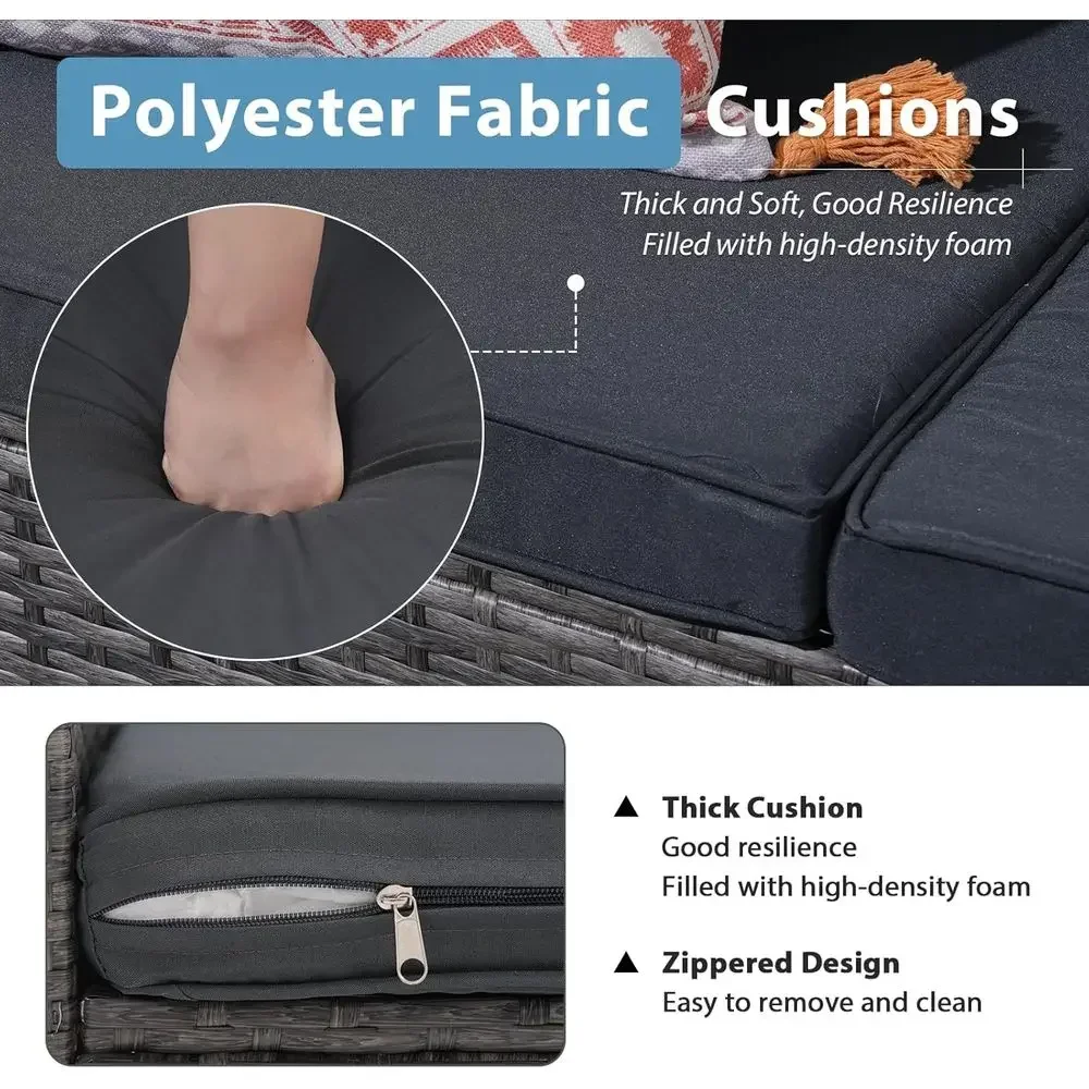 4 Parçalı Dış Mekan Veranda Mo - Outdoor Furniture Loveseat incelemesi ve fiyatı