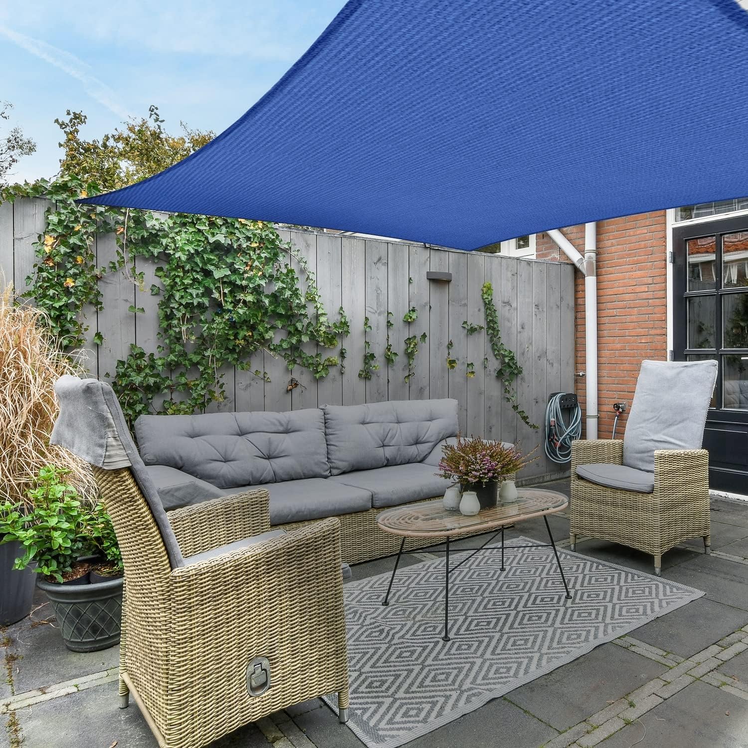 10' X 10' Güneşlik Yelken Dikd - Outdoor Furniture Hdpe incelemesi ve fiyatı