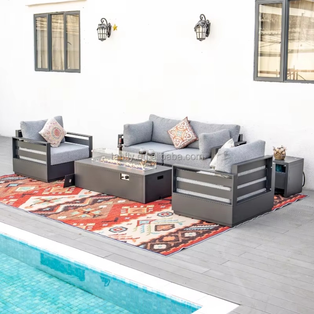 Villa Otel Dış Mekan Mobilya S - Outdoor Furniture Fire Table incelemesi ve fiyatı