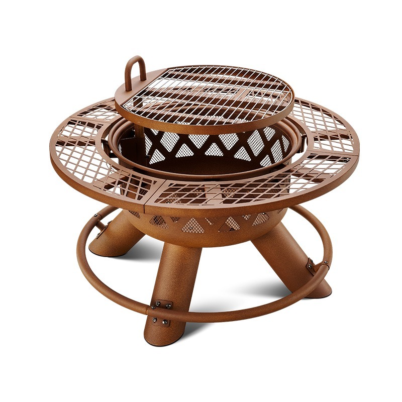 2026 Modern Dış Mekan Çelik Kö - Outdoor Furniture Fire Table incelemesi ve fiyatı