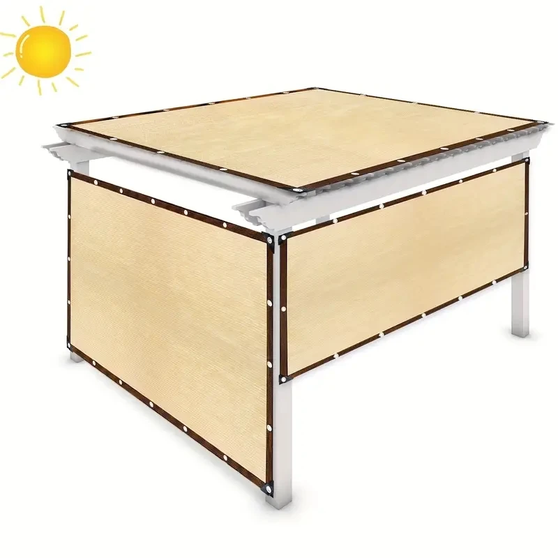 90% gölgeleme HDPE bej güneşli - Outdoor Furniture Hdpe incelemesi ve fiyatı