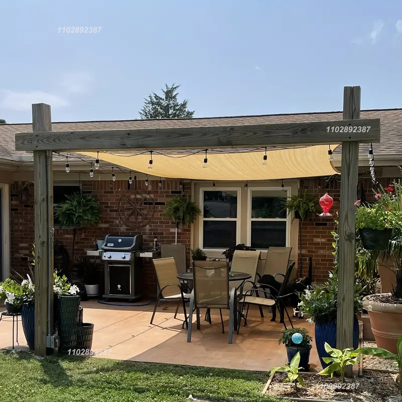 90% gölgeleme HDPE bej güneşli - Outdoor Furniture Hdpe incelemesi ve fiyatı