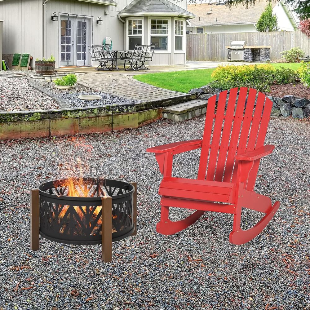 Ahşap Adirondack Sallanan Sand - Adirondack Chair Wood incelemesi ve fiyatı