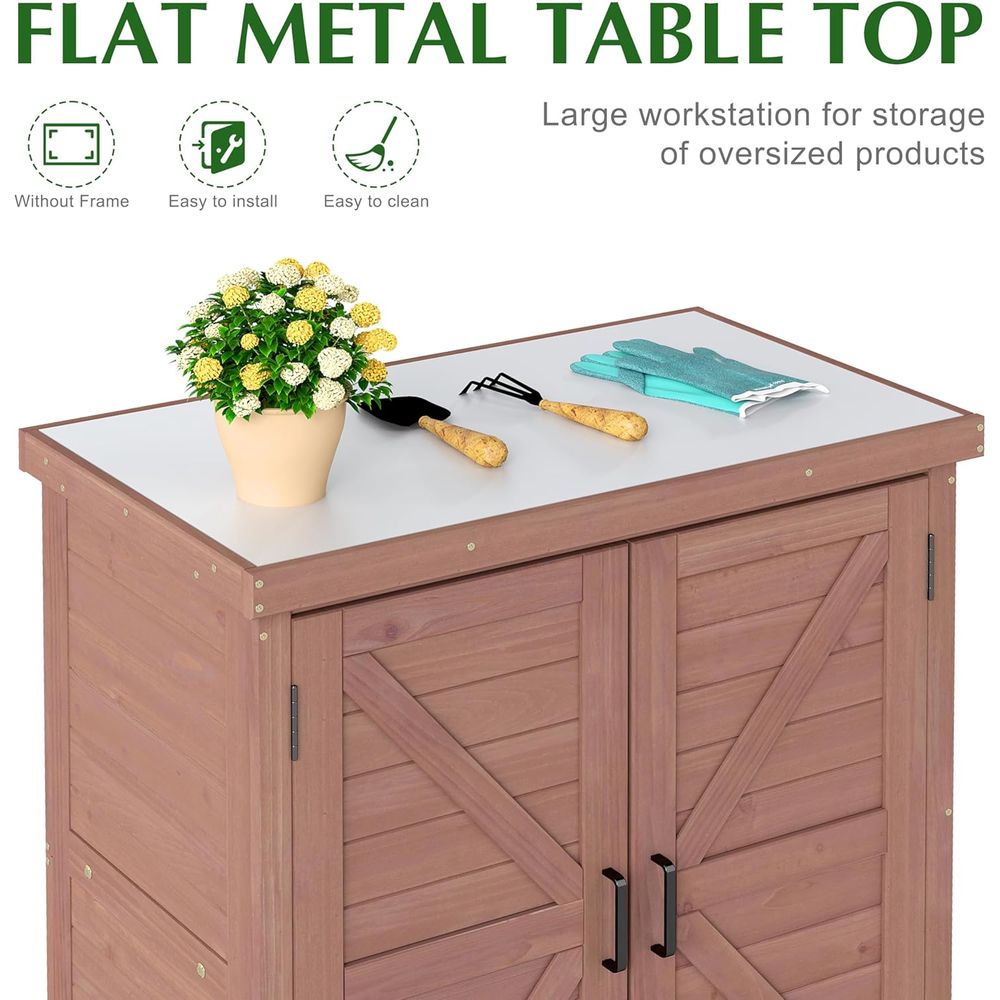 Metal Üstlü Dış Mekan Depolama - Outdoor Furniture Bench incelemesi ve fiyatı