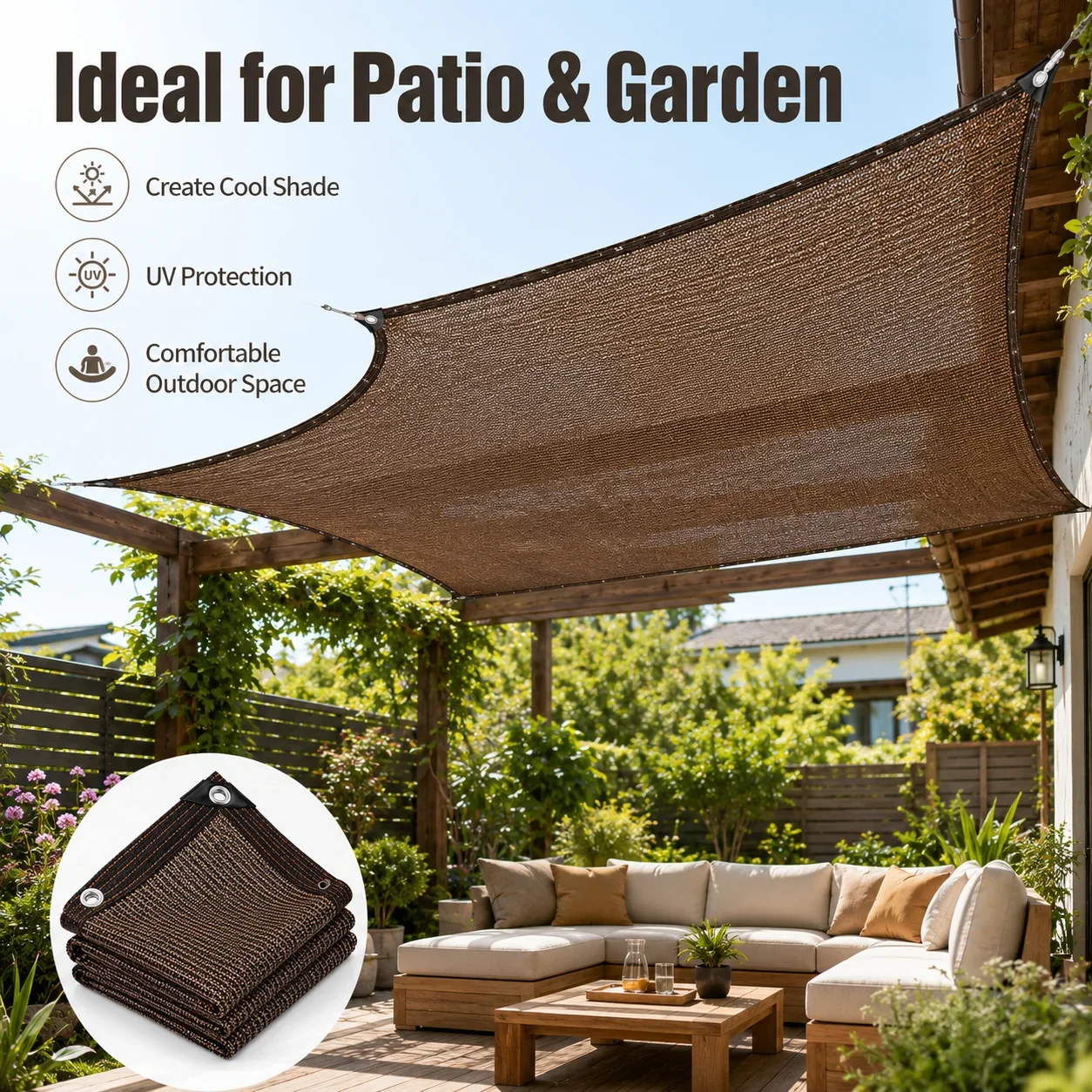 Büyük Avlu Gölgelendirme Files - Outdoor Furniture Hdpe incelemesi ve fiyatı
