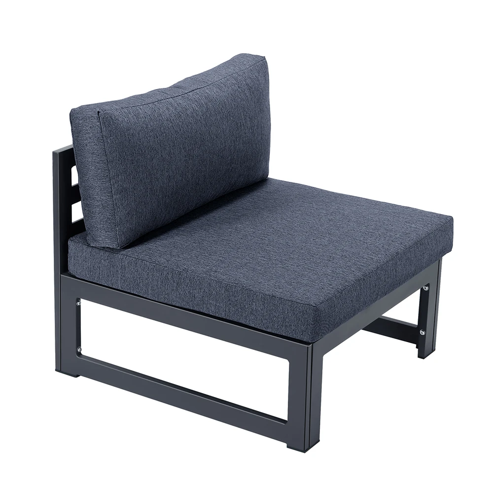 Gri Minderli Alüminyum Açık Ha - Outdoor Furniture Loveseat incelemesi ve fiyatı