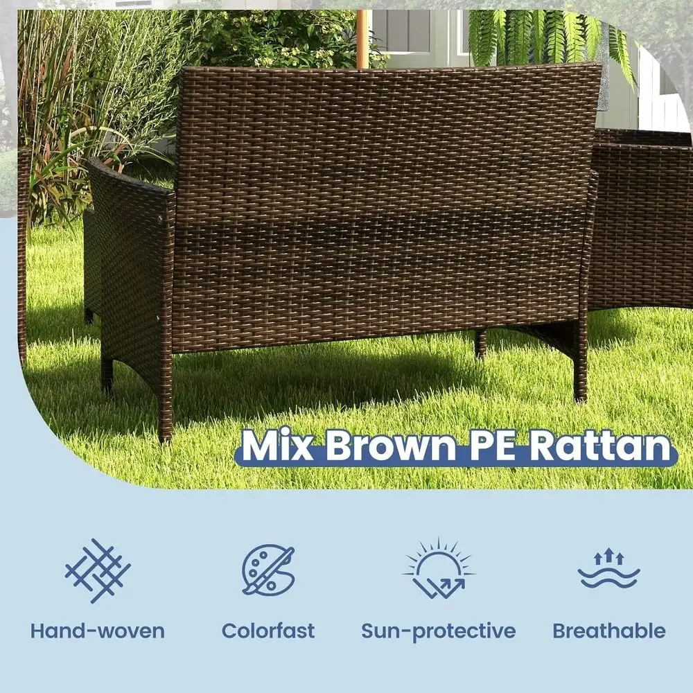 4 Parçalı Dış Mekan Veranda Mo - Outdoor Furniture Loveseat incelemesi ve fiyatı